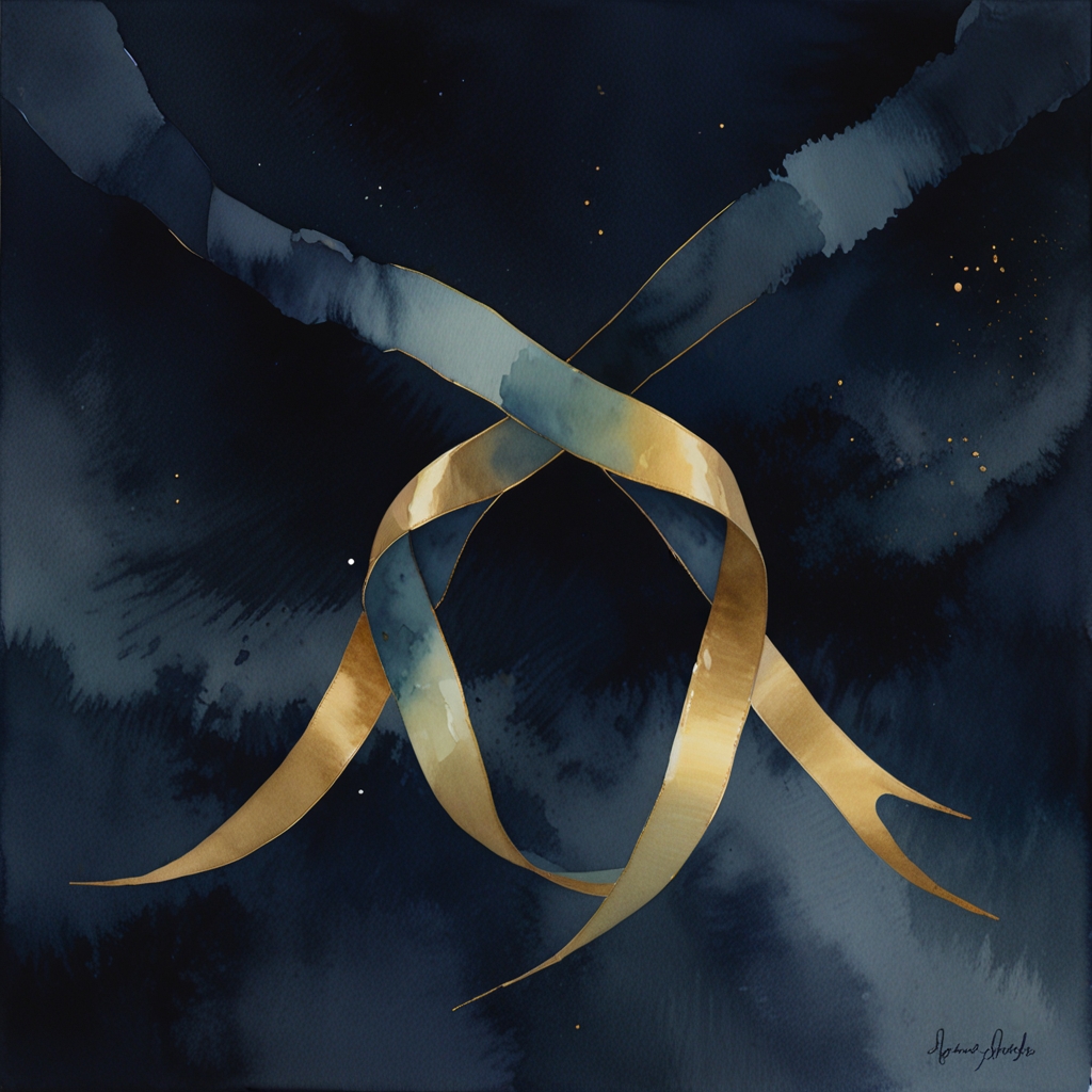 An ex-partner — a dream symbol, watercolor illustration