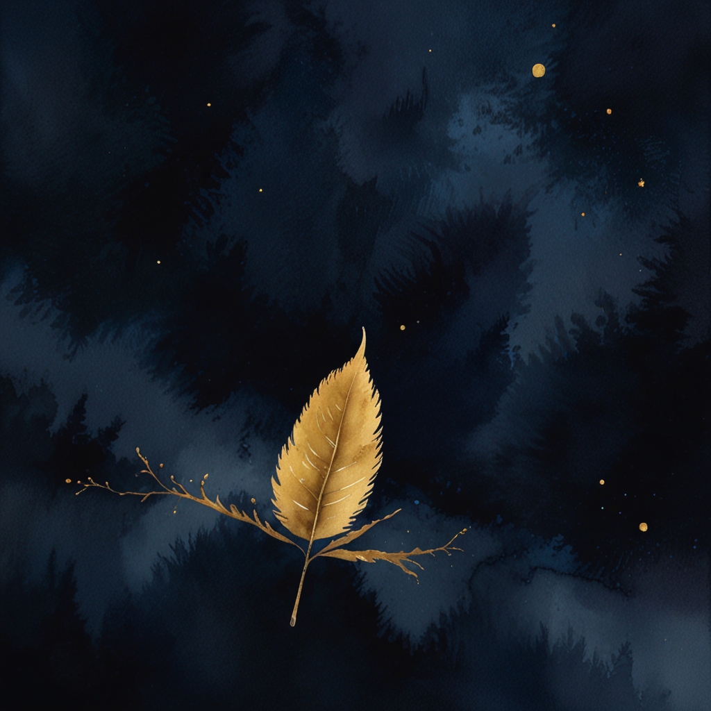 Mouse — a dream symbol, watercolor illustration