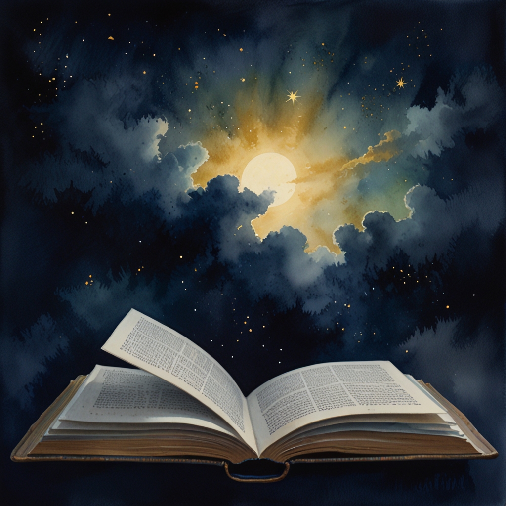 Teacher — a dream symbol, watercolor illustration